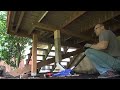 How I Replace Rotting Supports Beam and Posts under Deck. Замена опоры под террасой