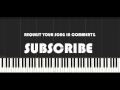 Tobu - Life - PIANO TUTORIAL