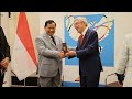 Bertemu Presiden Komite Olimpiade Paris, Prabowo Disambut dengan Sapaan Presiden Terpilih