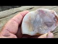 Polishing Rocks with hand held Polisher/Sander - Part 2,  a more detailed look