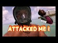 Snorkeling in Guam -ATTACKED !