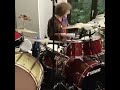 Impromptu Drum Solo feat Massive 28 inch vintage kick drum!