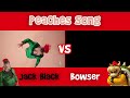 Jack Black VS Bowser for Peach ❤️[ Super Mario Bros Official Song ]