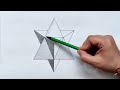 Anamorphic Illusion drawing ,OP Art,Optical Illusion Tutorial Step by Step ,3D Art ,obstacle drawing