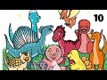 Hide-a-Saurus | Rawrsome Stories | A Fun & Educational Storytime | Maths Dinosaur Counting to 10