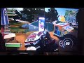 playing Fortnite with my brother