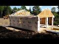 Building a Ranch Style Garage Start to Finish