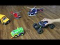 Different Transformers Hello Carbot & Tobot Police Ambulance Transformation - Stopmotion Robots Toys