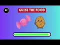 Guess The Food By Emoji | Food and Drink Quiz #iqbuddy #guessthefood  #challenge