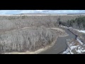 Spring Runoff of the Pouce Coupe River