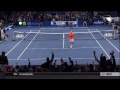 Young Fan Beats Roger Federer On Overhead Lob At MSG Exhibition