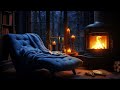 Reading Corner with Rain, Thunderstorm and Crackling Fire for Relaxation and Sleep - Nature Sounds