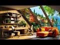 Sunny Day Work Jazz | Happy Summer Morning & Relaxing Sweet Jazz Music in Office Ambience for Work