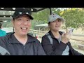 【南加州trip Ep.1-2】聖地牙哥野生動物園－付費與免費Tour比較｜被接駁車載到門口｜長頸鹿好可愛｜Hampton Inn & San Diego Zoo Safari Park