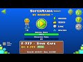Geometry Dash - SuperMania (Daily Level) By HanStor 100%