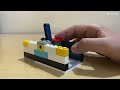 How to make a working lego lever box (full tutorial) #art #lego #tutorial #legomini #car #lever