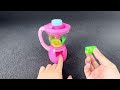 9-minute satisfied unboxing, cute pink rabbit mini toy review, ASMR review toy