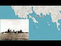 The Battle of Tassafaronga 1942 - US Heavy Cruisers chase down the Japanese Destroyers - Animated