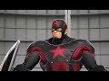 Captain America Spiderman (Black) vs. Captain America Spiderman (Red) | Marvel vs Capcom Infinite