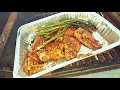 EASY QUICK GRILLED SALMON AND ASPARAGUS-EAT GOOD SURF GOOD!!!+++:)))