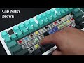 The ULTIMATE Gateron Switches Sound Test - w/wo Keycaps On Tester & Keyboard