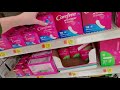 Walmart Feminine Hygiene Products Shelf Organization 1-9-2020