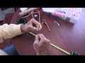 How to tie a two hook hoochie rig for Kokanee or trout.