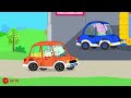 Wolfoo & Five Little Cars | Fire Truck, Police Car,Ambulance | Car Garage Adventure | Wolfoo Channel