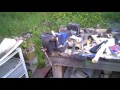 homemade mini cannon made out of used Co2 bb gun cylinder