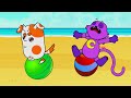 CatNap and Hoo Doo are Surrounded by Sharks | Hoo Doo Animation