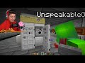 Preston vs Unspeakable SECRET House Battle! - Minecraft