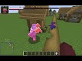 Minecraft  Mob Battle: Villagers vs Pillagers