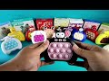 ♡ Satisfying JUMBO V4 Hello Kitty and Friends POP IT ELECTRONIC toys unboxing and review ASMR Videos