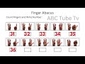 Finger Abacus Learn to Count Number 0 to 50 Worksheets - ABC Tube TV