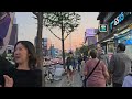 Walking tour around on the Itaewon Street | Seoul Korea | [4K Video]