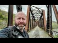 The LONGEST ABANDONED Train Bridge I Ever Crossed! - Not What I Expected
