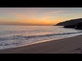Mediterranean Sunrise: 4K Ocean Recording and Relaxing Piano 🌅 Serenity and Peace | AZ Ocean Waves