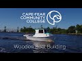 CFCC Wooden Boat Building - Timelapse