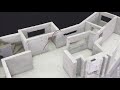 How to Make Amazing House(model) #2 - Concrete Wall