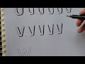 Writing Letters in Shadows | Lettering Tutorial