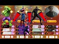 Hulk 🆚 Captain America 🆚 Black Panther 🆚 Spiderman | Marvel Heroes | Tiles Hop Fun Ball