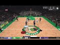 NBA 2K24 Shaq robs Tatum