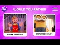 Would You Rather...? Inside Out 2 or Despicable Me 4 🤔 | Quiz Dumbo