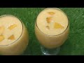 Summer Special Mango Juice Recipe by Azan Mirza I Fresh Mango Juice I Mango Drink Recipe