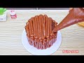 Miniature Rainbow Chocolate Fondant Cake 🌈 1000+ Satisfying Miniature Rainbow Cake By Baking Yummy
