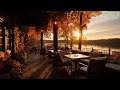 Relaxing Jazz Music for Work, Study - Stress Relief with Jazz Relaxing Music, Outdoor Coffee Shop