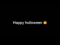 Happy holloween