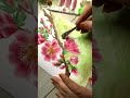 EASY !! Beautiful  Cherry Blossom 🌸 one stroke floral painting ideas that helps to improve your skil