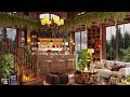Smooth Jazz Instrumental Music for Study, Unwind ☕ Relaxing Jazz Music at Cozy Coffee Shop Ambience