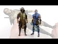 Mortal Kombat Scorpion 1/6 Scale Figure Pop Toys Unboxing & Review